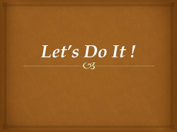 Let*s Do It