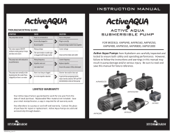 Active Aqua 400 gph Water Pump AAPW400