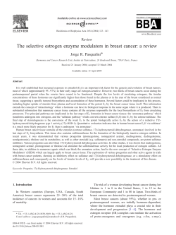 The selective estrogen enzyme modulators in breast cancer: a review