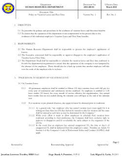 HRD - Availment of L.. - Panay Electric Company, Inc.