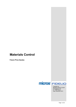 Materials Control - Oracle Help Center