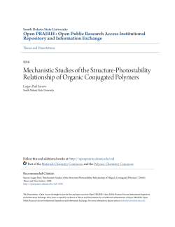 Mechanistic Studies of the Structure