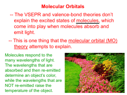 s molecular orbitals - Leon County Schools