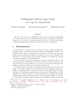 Multigraphs are wqo by contraction
