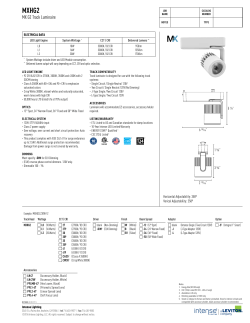 MX G2 Track Luminaire