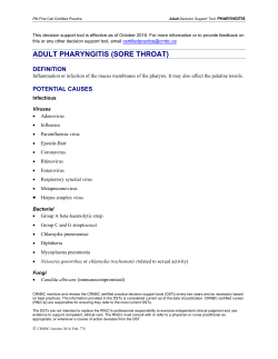 778 RNFC Pharyngitis Adult
