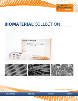 biomaterial collection