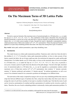 On The Maximum Turns of 3D Lattice Paths