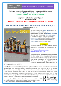 Review 92/93: The Launch - The City College of New York