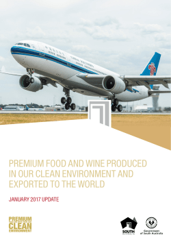 Premium Food and Wine Produced in our Clean