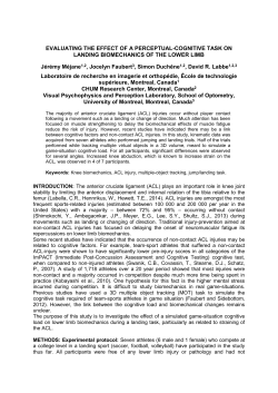 EVALUATING THE EFFECT OF A PERCEPTUAL