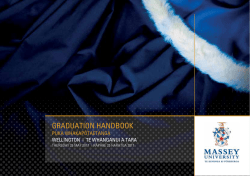 graduation handbook