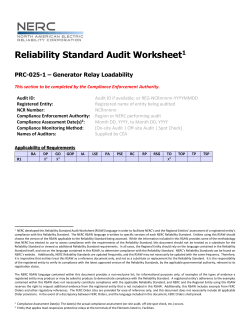 Generator Relay Loadability