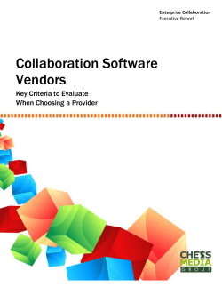 Enterprise Collaboration