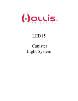 LED15 Canister Light System
