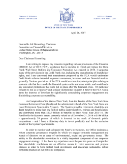 letter - Office of the State Comptroller