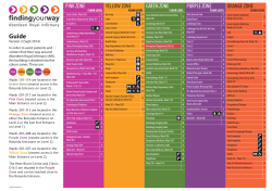 pink zone yellow zone green zone purple zone orange zone