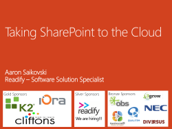 SharePoint Cloud