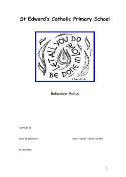 St Edward`s Catholic Primary School