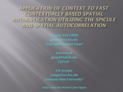 Integration of the Visual Authentication of Spatial Data with Spatial