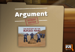 Argument (Student Edition)