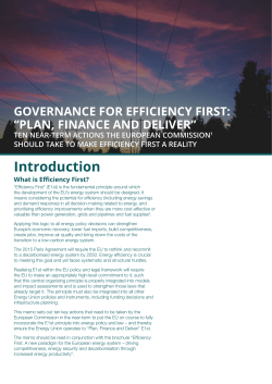 Introduction - European Climate Foundation