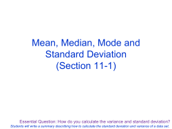 Students will write a summary describing how to calculate the