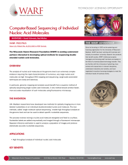 Computer-Based Sequencing of Individual Nucleic Acid Molecules