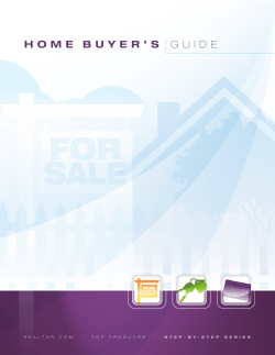 Home Buyers Guide - realtor.com Marketing