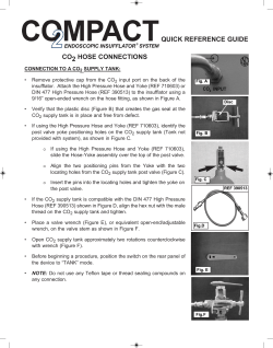 quick reference guide co2 hose connections