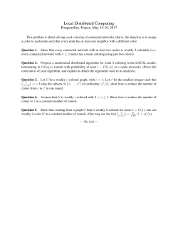 Exercises - EPIT 2017