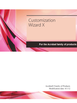 Application Security in the Acrobat Family of Products. A