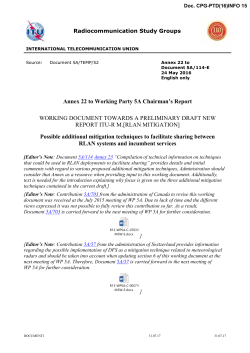 2 Dedicated Radar Signal Detectors