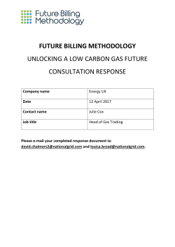 GMSC09-17 Future billing consultation response