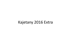 Kajetany 2016 Extra
