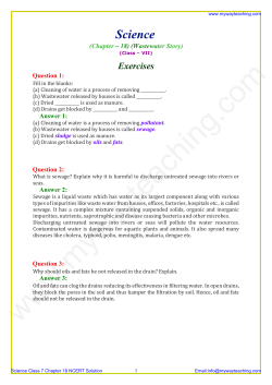 Science Class 7 Chapter 18 NCERT Solution
