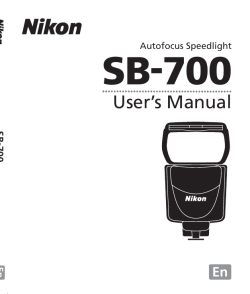 Nikon SB-700