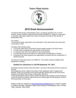 Grant Announcement - Freshwater Future