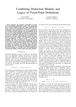 Combining Deduction Modulo and Logics of Fixed