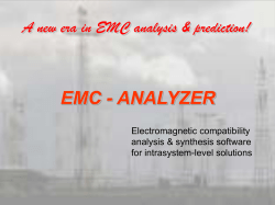 Baseline EMC Analysis