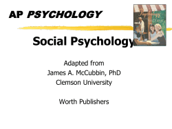 Introduction to Psychology