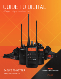 Guide to Digital Mobile Radio