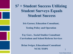 Language Arts Common Goals- K-5