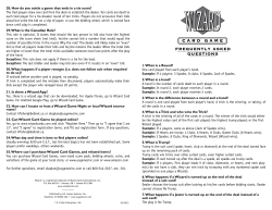 Frequently asked questions