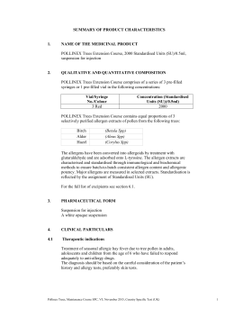 summary of product characteristics