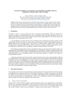 CONCEPT MAPPING AS A STRATEGY TO