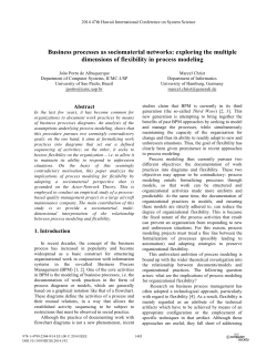 Business Processes as Sociomaterial Networks: Exploring the