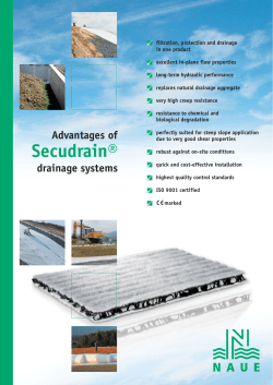 Secudrain&reg;