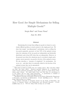 How Good Are Simple Mechanisms for Selling Multiple Goods?
