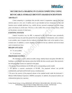 secure data sharing in cloud computing using